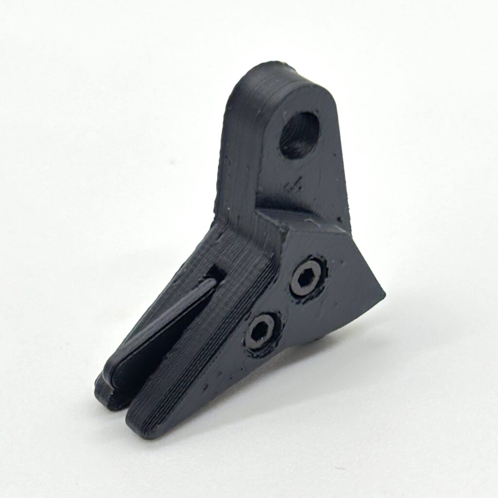 For Glock FRT Polymer V3 Trigger Shoe Kit with Safety and Curved Steel Trip for Gen 1-4 Glocks – Black