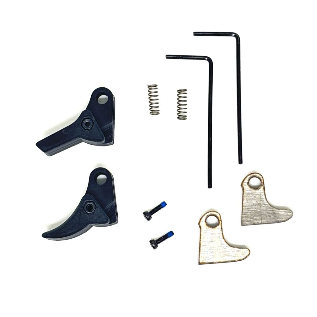 For Glock Polymer FRT V2 Trigger Shoe Kit Black 2 Pack – Choose Style