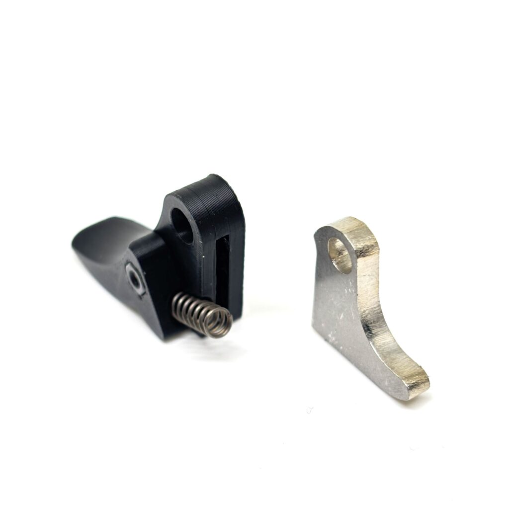 For Glock Polymer FRT V2 Trigger Bar Kit – (1) Reset Trip (2) Trigger Shoes (1) Bar (2) Springs
