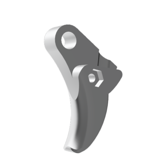 For Glock Polymer FRT V2 Trigger Shoe Kit – Curved Green