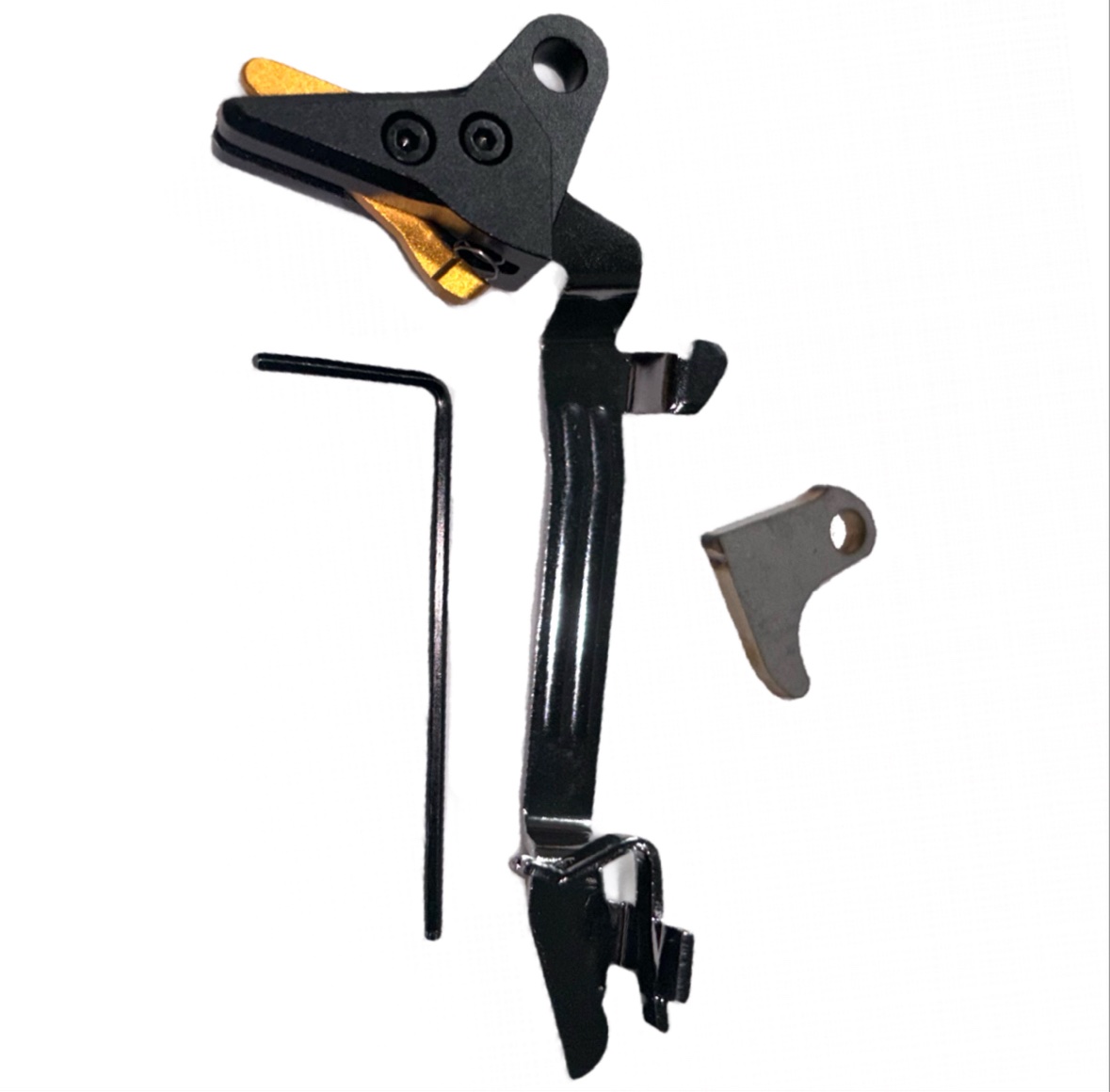 For Glock FRT V3 6061 Aluminum Trigger Shoe & Bar Kit, Gen 1 2 3 4, 9mm, .40, .357